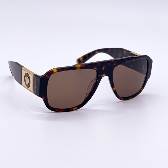 NEW VERSACE VE4436U 108/73 UNISEX HAVANA BROWN SUNGLASSES VERSACE MOD 4436U - Picture 7 of 11